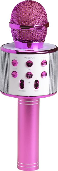 Denver Micro-haut-parleur karaoké KMS-20P, rose