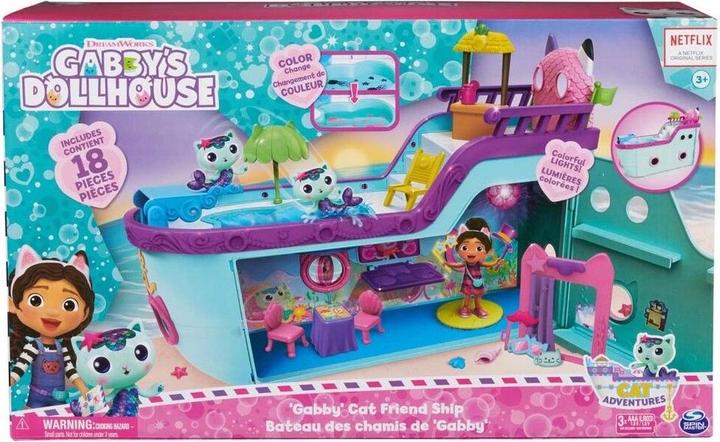 Gabby's Dollhouse Navire de croisière Cat-Tastic