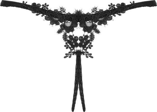 Actual product image Obsessive Celia Noir String M/L (M, L)