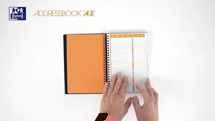 Produktbild Oxford Adressbuch International (A5, Liniert, Harter Einband)