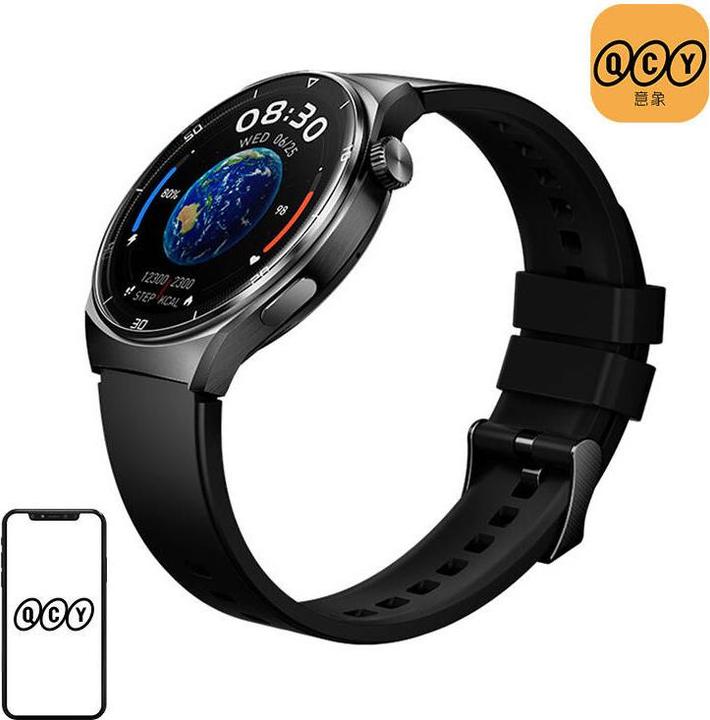 Actual product image QCY Smartwatch S3 (czarny)