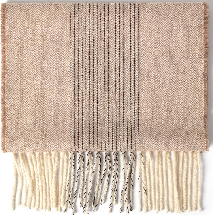 Moja Majo Wollschal Duarte 30x190 cm, Beige