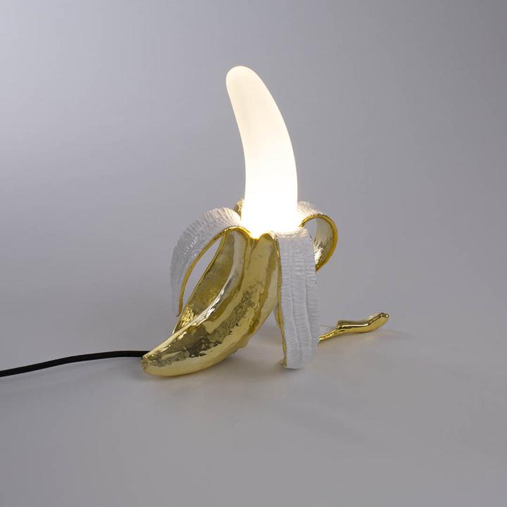 Image du produit Seletti Banana Lamp Louie Lampe de table or (480 lm, E14)
