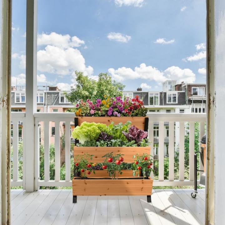 Actual product image Relaxdays Vertical bed