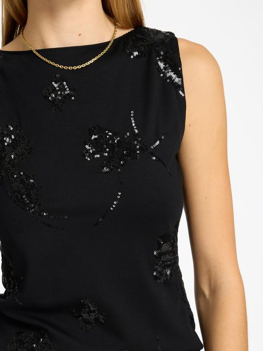 Actual product image Selected Femme Sequin top (L)
