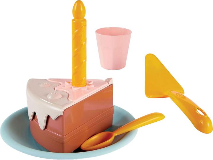 Produktbild Ecoiffier Play Food Geburtstagskuchen-Spielset, 20-teilig.