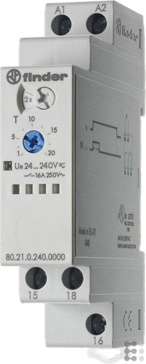 Produktbild Finder Zeitrelais 0,1s-20h 24-240V Serie 80.21