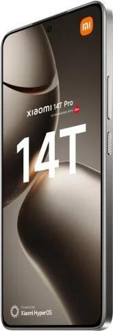 Actual product image Xiaomi 14T Pro EU (512 GB, Titan Gray, 6.67", Dual SIM, 50 Mpx, 5G)
