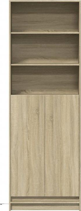 Image du produit VidaXL Highboard avec éclairage LED (69 x 32.5 x 200 cm)