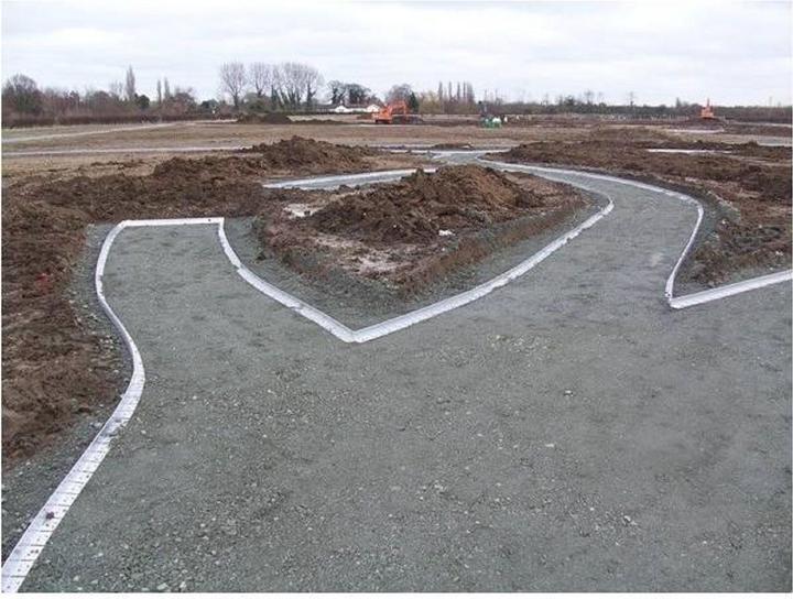 Produktbild Green Split Ultra Starke Alu Rasenkanten 64mm x 100cm | Beeteinfassung | Beetumrandung | Beetbegrenzungen (100 cm)