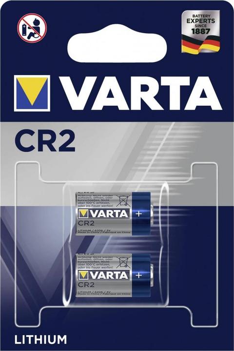 Image du produit Varta Photo Lithium (2 pcs, CR2, 880 mAh)
