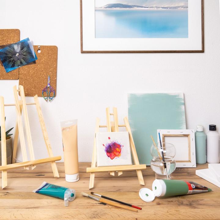 Actual product image Intirilife Table Easel Wood 18 x 30 cm