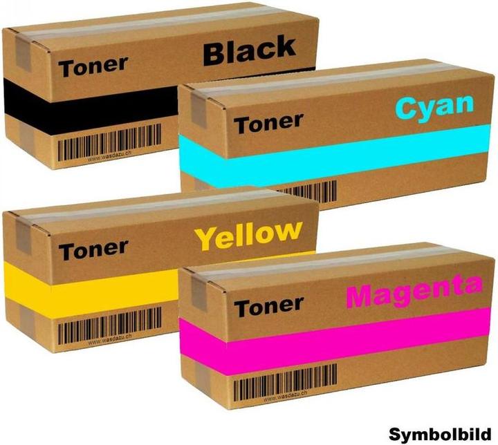 Actual product image Hermex Alternative toner to Epson C13S050100 C13S050099 C13S050097 C13S050098 (Y)