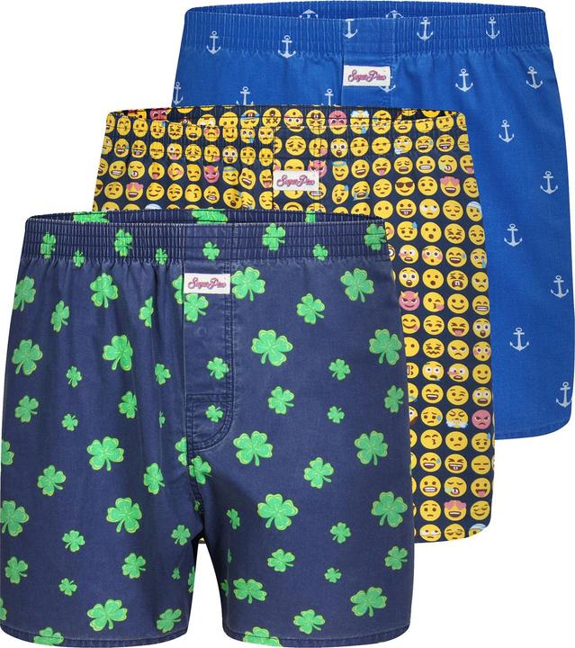 Sugar Pine Vintage-Boxershorts Mix 2 (XXL, 3er Pack)