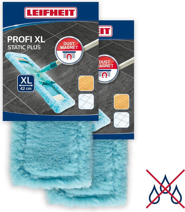 Immagine prodotto Leifheit Copri mocio Profi XL statico più 2 pezzi. (2 pz.)