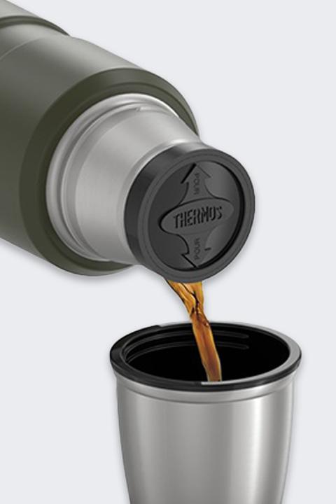 Image du produit Thermos Stainless King Beverage 0.4 Army Thermoskanne