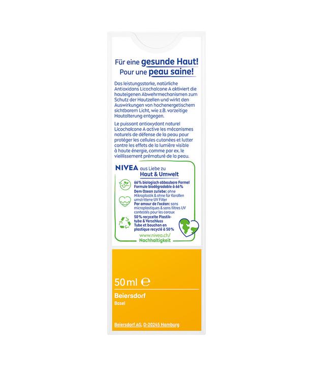 Actual product image NIVEA Sun UV Face Shine Control (Sun cream face, SPF 50, 50 ml, 69 g)