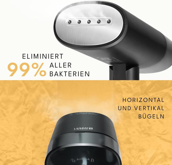 Image du produit Lebenlang Reise-Dampfglätter LB5267 (900 W, 20 g/min)