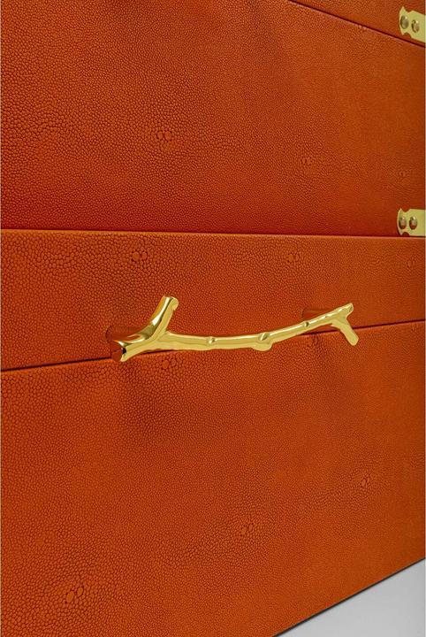 Actual product image Kare Design Box Noah Orange (3/Set)