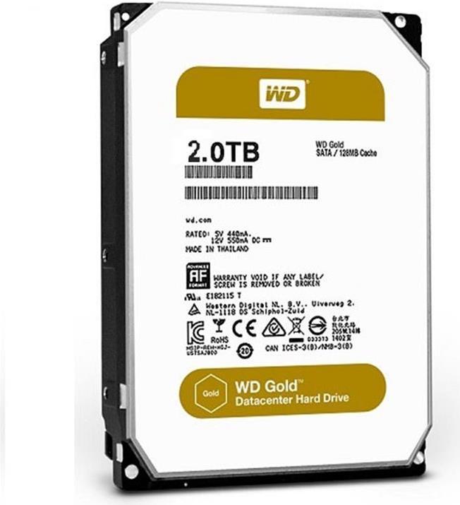 Produktbild WD Gold (2 TB, 3.5")