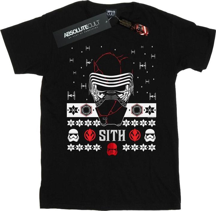 Produktbild Star Wars The Rise Of Skywalker Christmas Sith TShirt Jungen (116)