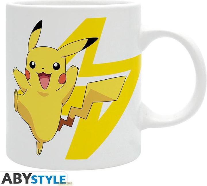 Actual product image GB Eye Tazza Pokemon : Logo & Pikachu 320 ml (320 ml, 1 x)