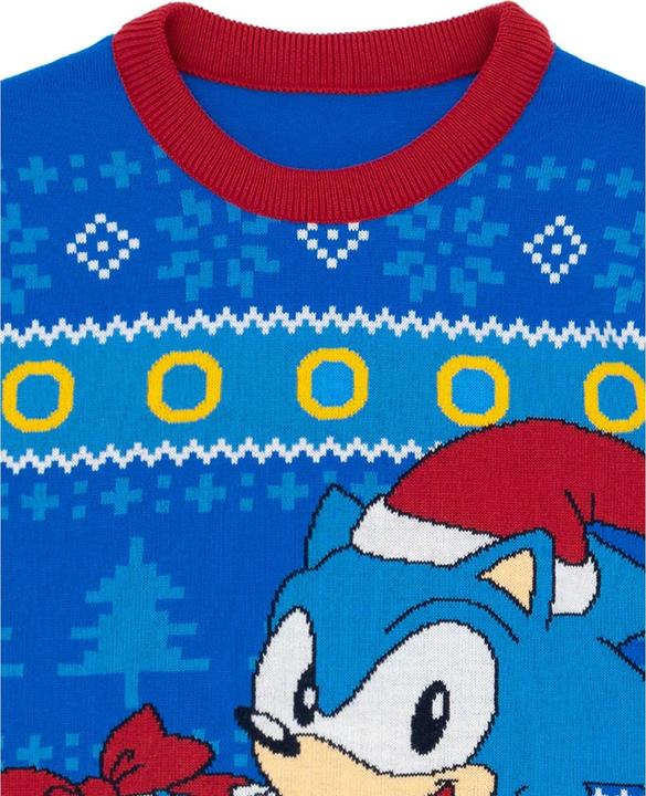 Immagine prodotto Sonic The Hedgehog Maglione Natale Uomo (L)