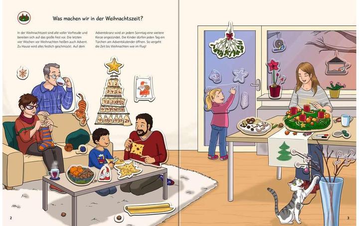 Produktbild Ravensburger Wieso? Weshalb? Warum? Stickerheft: Weihnachten