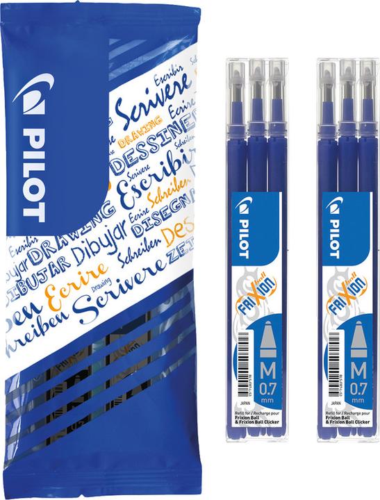 Actual product image Pilot FriXion Refill FlowPack (Refill, Blue, 0.70 mm)