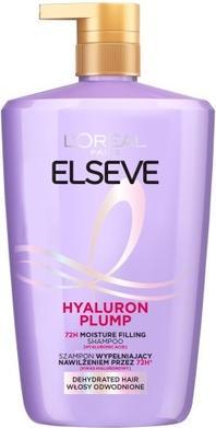 Actual product image L'Oréal Paris L'Oreal Paris Elseve Hydra Hyaluronic Moisturizing Shampoo XXL for Shiny Hair (1000 ml, Liquid shampoo)