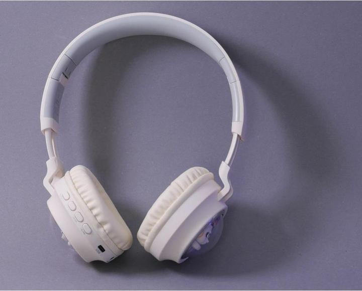 Produktbild Hoco Wireless headphones wireless headphones bluetooth W50 milky white