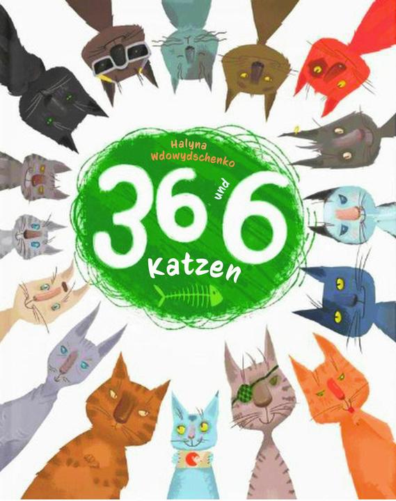 Actual product image 36 und 6 Katzen (German, Natalka Haida, Halyna Wdowytschenko, Kati Brunner, 2024)