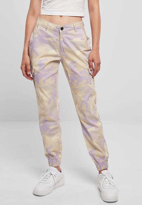 Produktbild Urban Classics Ladies High Waist Camo Cargo Pants - 5710 (26)