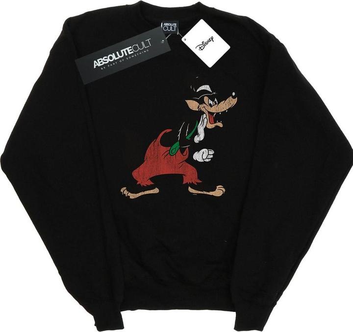 Disney Three Little Pigs Big Bad Wolf Sweatshirt (M)