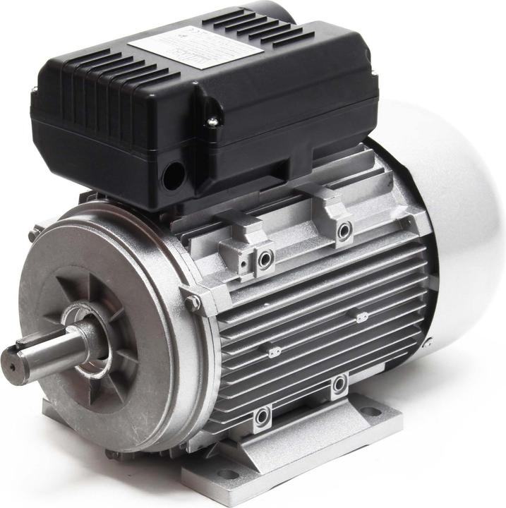 Wiltec Moteur électrique Monophasé 2 pôles 230V 2,2kW (3CV) Condensateur de démarrage 2850tr/m avec bobinag
