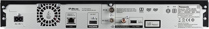 Produktbild Panasonic Dmr-Ubc80egk (1000 GB, Blu-ray Player, Blu-ray Recorder)