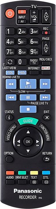 Produktbild Panasonic Dmr-Ubs90egk (2000 GB, Blu-ray Player, Blu-ray Recorder)