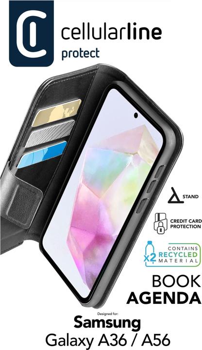 Productafbeelding Cellularline Book Agenda 2 (Samsung Galaxy A56, Samsung Galaxy A36)