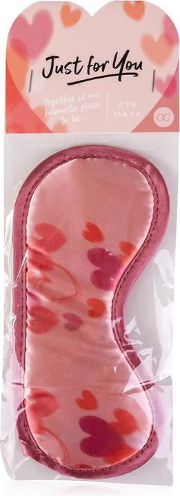 Immagine prodotto Accentra Maschera del sonno JUST FOR YOU in confezione regalo, colore: rosa/rosa/nero, VE 12/48 (Maschera sonno)