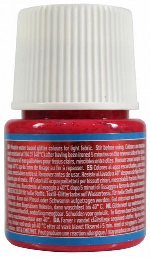 Actual product image Pebeo Setacolor Light Fabrics (Ruby, 45 ml)
