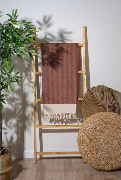 Immagine prodotto Foutastic Strandtuch Baliksirti Tile Red, Schnelltrocknend: Ja (180 x 90 cm)