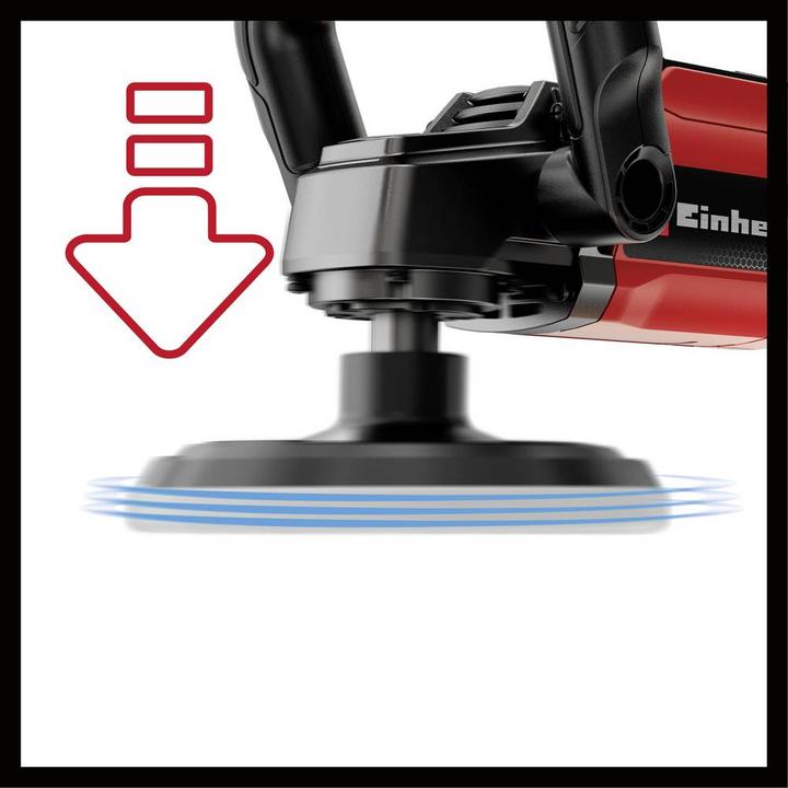 Actual product image Einhell Einh Accu Polijst/Schuurmachine 150mm (2093250) (1100 W)