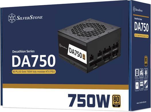 Produktbild Silverstone SST-DA750-G Netzteil 80 PLUS Gold, modular - 750 Watt (750 W)