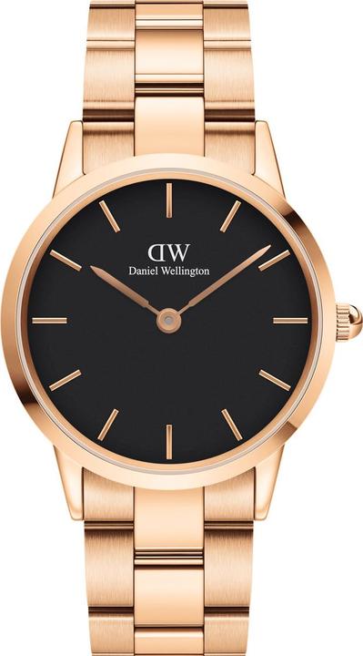 Daniel Wellington Iconic Link Black Rose Gold (40 mm) (Analoguhr, 40 mm)