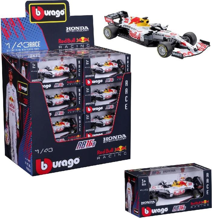 Actual product image Burago Red Bull Max