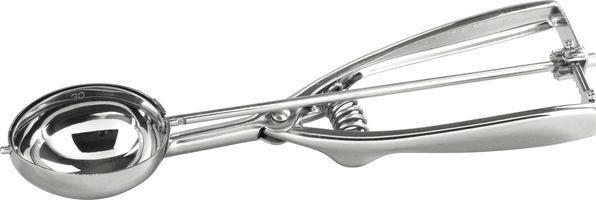 Actual product image Contacto Ice cream scoop 18/10 stainless steel, oval, capacity: 1/30 litre (Ice cream scoop)