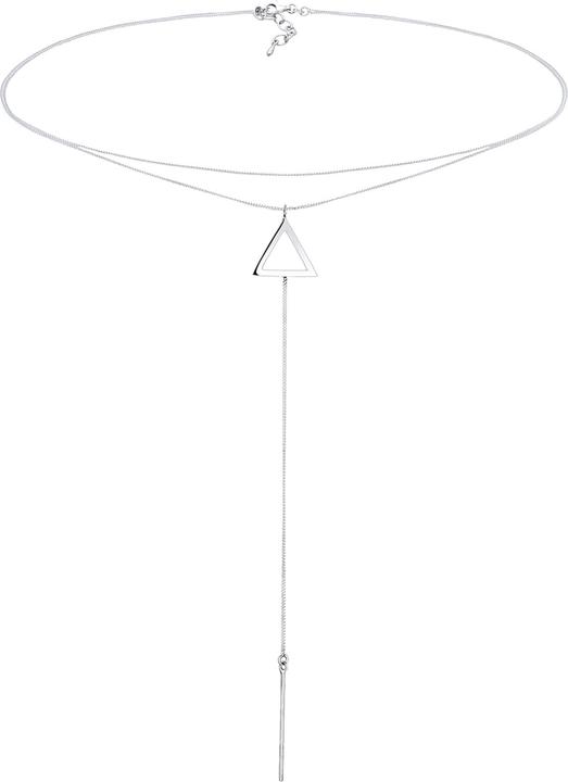 Produktbild Elli Choker, Dreieck, Geo, Layer, Y-Kette (925er Sterling Silber, 38 cm)