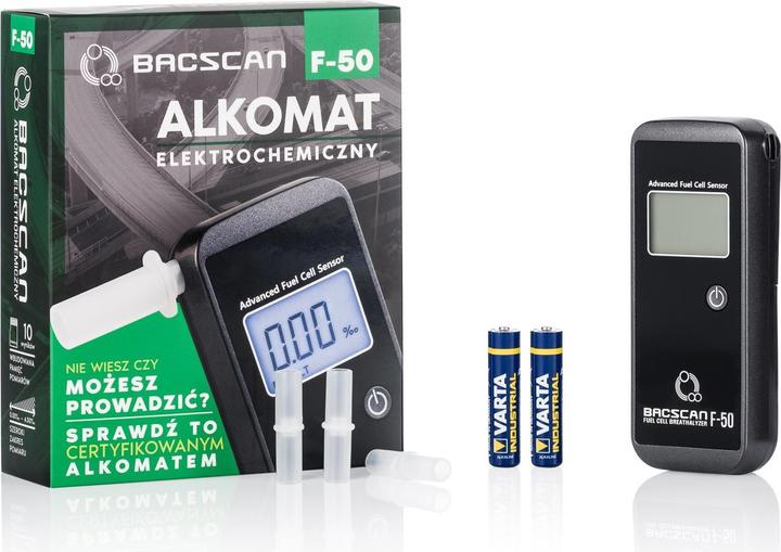 Produktbild Bacscan No Warranty for Alkomat HI-TECH MEDICAL F-50