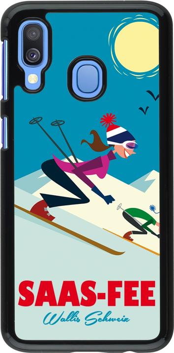 Produktbild PhoneLook Hülle Saas-Fee Ski Downhill (Samsung Galaxy A40)