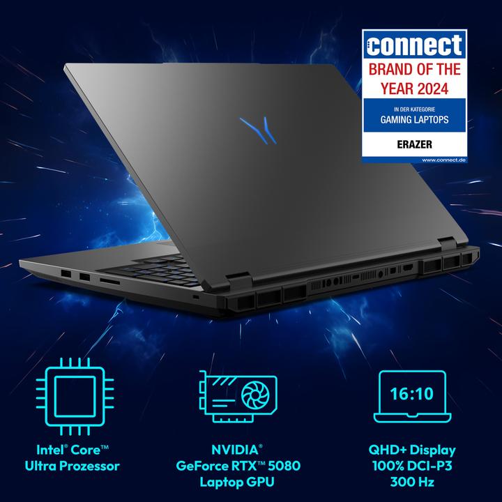 Produktbild Erazer Beast 16 X1 Ultimate 16" 2.5K Core Ultra 9 275HX 32GB/2TB SSD RTX 5080 Win11 MD62733 (16", Intel Core Ultra 9 275HX, 32 GB, 2000 GB, DE)